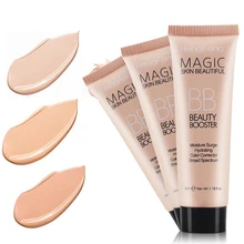 1Pc HengFang Natural Brighten Liquid Foundation BB Cream Base Makeup Concealer Long Lasting Face Whitening 3 Skin Color TSLM1