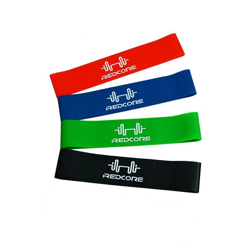 4 Resistance Loop Bands Womens - Glutes  Legs  Yoga  Pilates  Gym Set of 4 Workout Resistance Bands Body Building Equipment