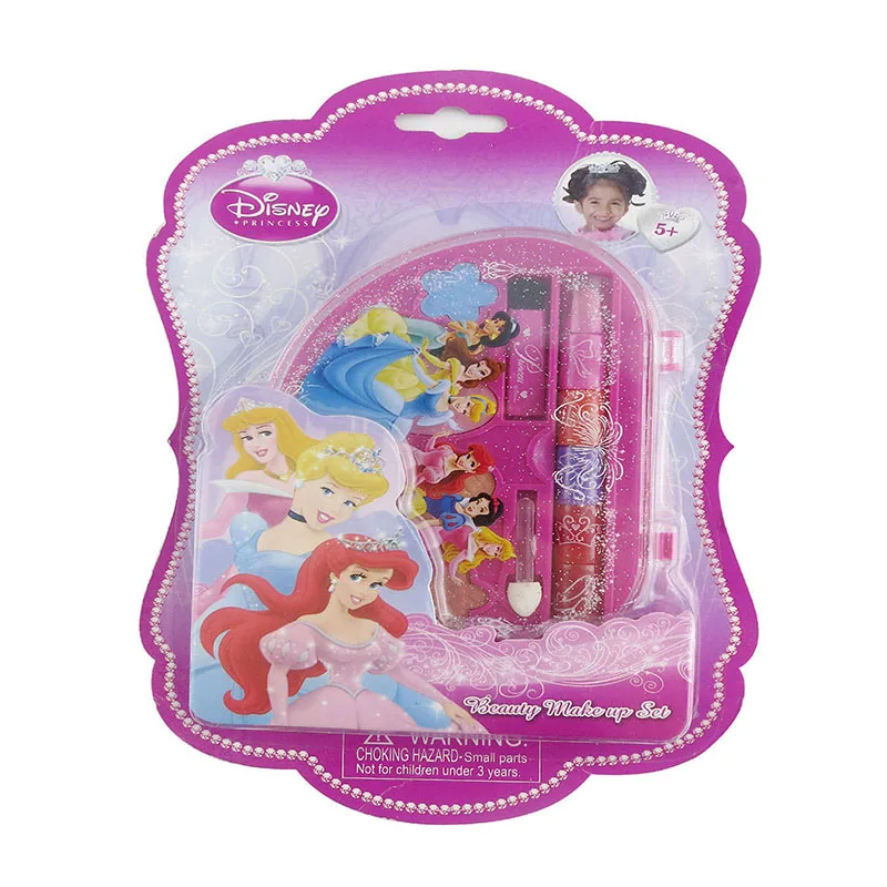 Ролевые игры Мульти-принцесса макияж коробка принцессы серии детский макияж девушка Косметика водорастворимый детский макияж - Цвет: Темный хаки