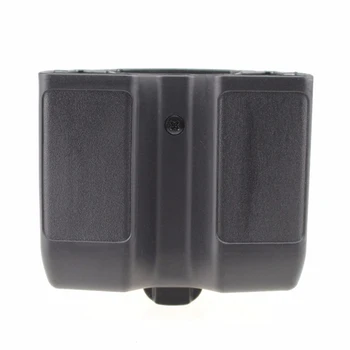 

Universal Tactical Military Double Magazine Pouch Fast Mag Pouch Fast Attach Carrier Belt Clip Case for 1911 M92 P226 Glcok USP