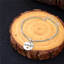 Мода стиль Серебро S925 браслет женский свадебный эксклюзивный браслет серебро 925 ювелирные изделия