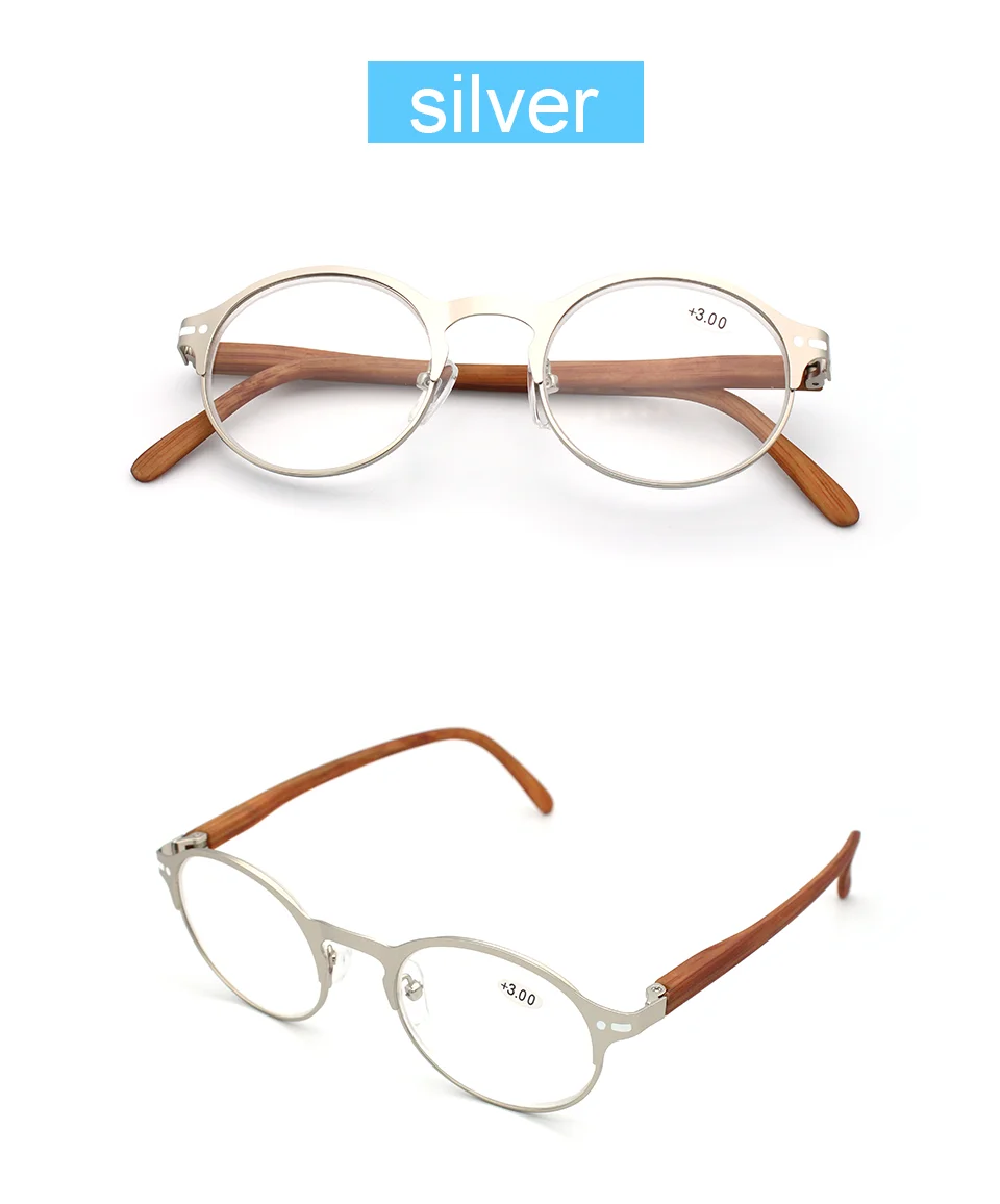 KAEDEK 2025 Lesebrille mit Holzmaserung für Damen und Herren, modische Brille, männlich, weiblich, Dioptrien – Detail 6