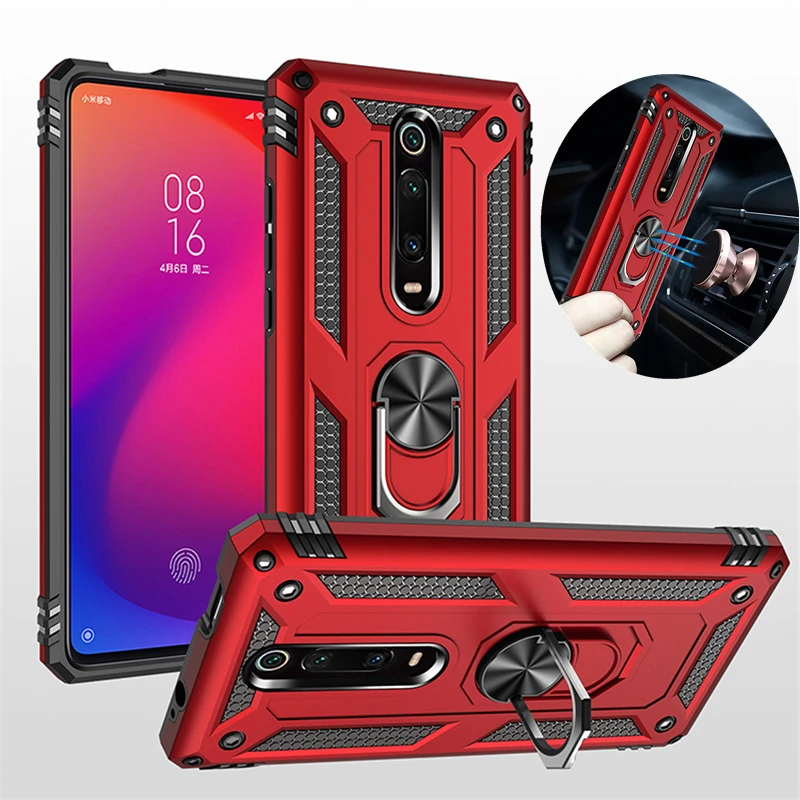 Противоударный чехол для телефона Xiaomi Redmi Note 7 K20 Pro Mi 9 SE CC9e 9T Mi9t A3 Lite с магнитным