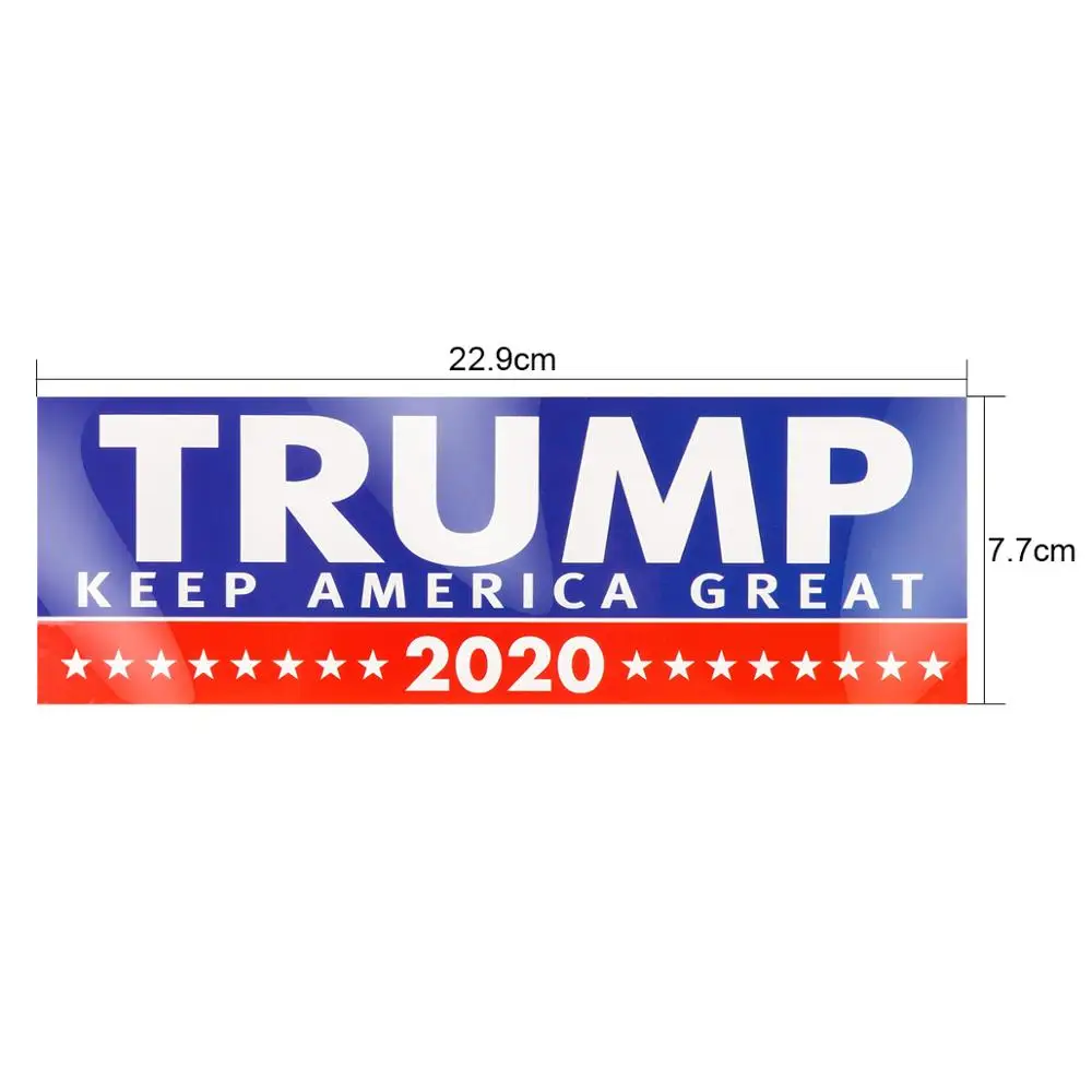 5 / 10 шт. Дональд Трамп для президента 2020 наклейка на корпус бампера Keep Make America Great