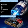 Mini Electric Saw 4 Inch With Battery Indicator Rechargeable Portable Woodworking Garden Tools For Izumi Tomo 24V Battery 3