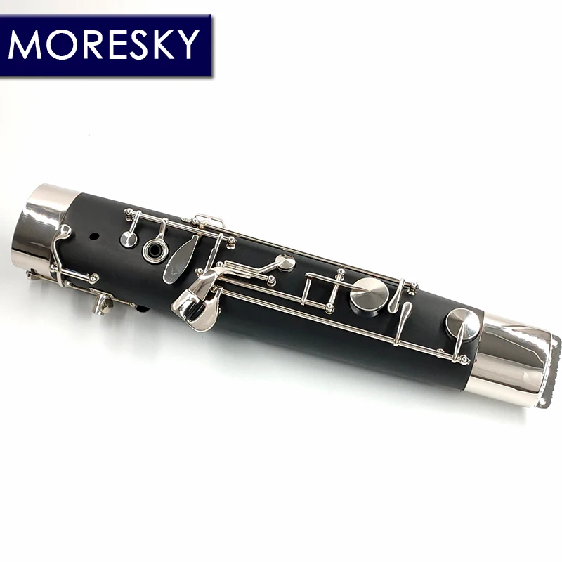 MORESKY Professional C Tone Bassoon cupronickel nickel plated keys ABS Bakelite body BS126