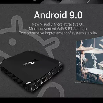 

Eachlink X3mini Smart Android TV Box Amlogic S905X3 4GB DDR4 RAM 64GB ROM 5G WIFI bluetooth 4.1 Android 9.0 4K 8K Set Top Box