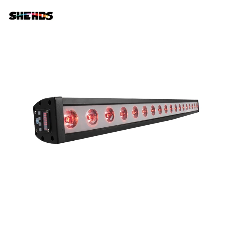  SHEHDS Free Shipping 18x12W RGBW 4IN1 Led Wall Wash Light DMX Led Bar DMX Line Bar Wash Stage Light - 4000094354328