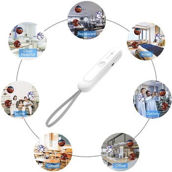 

5W UV Disinfection Lamp Handheld UVC Light Wand Germicidal Travel Household Bedroom Bathroom Ultraviolet Sterilizer Lights