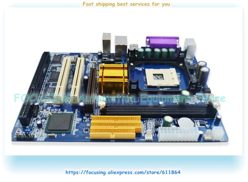 Новая 845GV материнская плата с 478PIN 845 1 * ISA слот COM драйверами CD|motherboard motherboard|cd