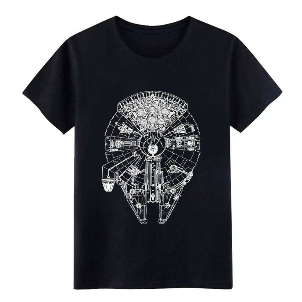 Millenium Falcon Blueprints футболка индивидуальная наряд с вырезом лодочкой известная