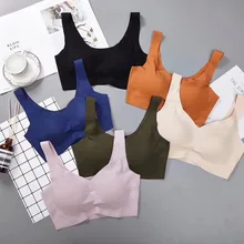 promotion2019 бесшовное нижнее белье без стального кольца, для бега, ударопрочный топ-бюстгальтер, бюстгальтер для сна