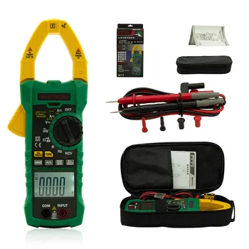 

MS2115A True Rms Electrical Measurement Tool Home Digital Clamp Meter Amper DC AC Display Backlight ABS 1000A Multimeter