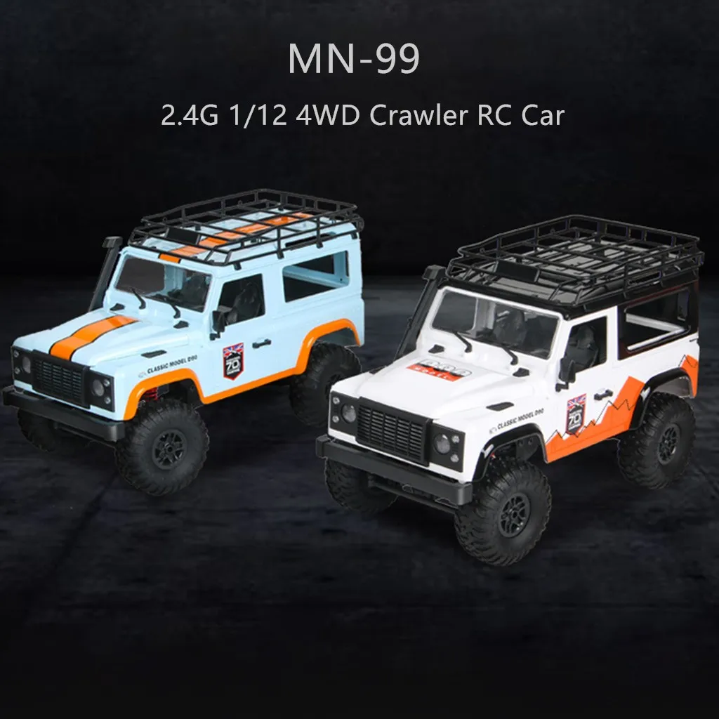 MN-99 2,4G 1/12 4WD RTR военный гусеничный Радиоуправляемый грузовик багги внедорожник D90 автомобиль