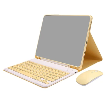 

HOT-for 2020 New iPad Pro 11-Inch Tablet PC Case Bluetooth Mouse Keyboard Set