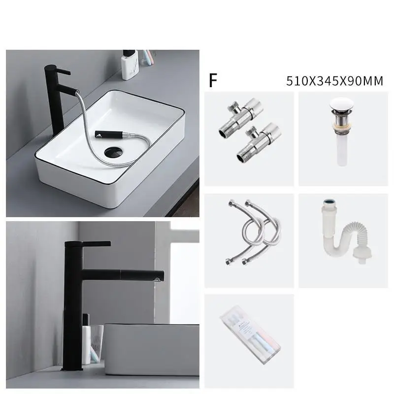Number 8 Banyo Salle Bain Lavandino Evier Wastafel Lavabo De Umywalka Lavatorio Para Туалет Куба ванная раковина Pia Banheiro умывальник - Цвет: Number 8
