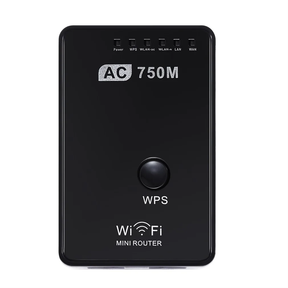 AC01 беспроводной 750 Мбит/с ретранслятор сетевой маршрутизатор Roteador Wifi сигнала расширитель диапазон расширитель усилитель мост с США/ЕС/Великобритания Разъем