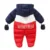 Baby Boy Winter Duck Down Snowsuit Новорожденный Толстая Верхняя одежда Комбинезон Флисовый Лайнер Baby Snow Wear Комбинезон С Капюшоном Детская одежда