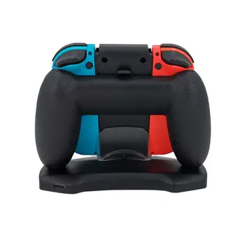 

for NintendoSwitch Lite/Joy-con/Pro Controller/Grip 2 in 1 Charging Station Dock
