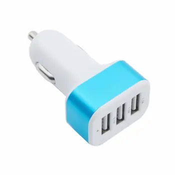 

Universal Travel Car Charger Dual USB Aluminum Edge 2.1A Phone Charger Essential Accessories