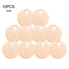 10 шт. Женский мягкий спонж для лица Пудра пуховые подушечки основа для лица макияж Косметические Инструменты