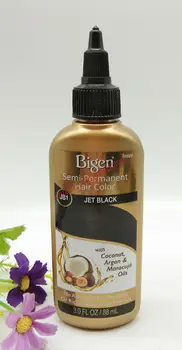 

Bigen semi permanent hair color jet black 88ml