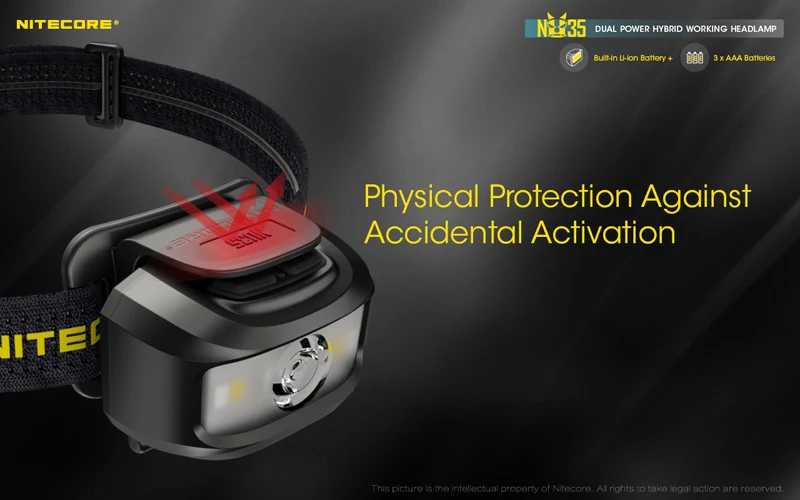 NITECORE NU35 Rechargeable Working Headlamp (19)