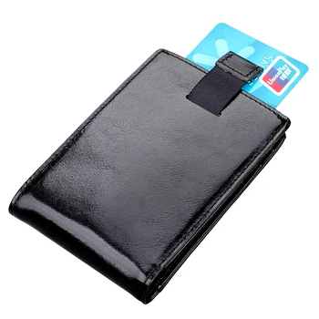 

Money Clip for Men and Women Luxury Genuine Leather Short Credit Card RFID Blocking Slim Cute Thin Front Pocket Purse Wallet