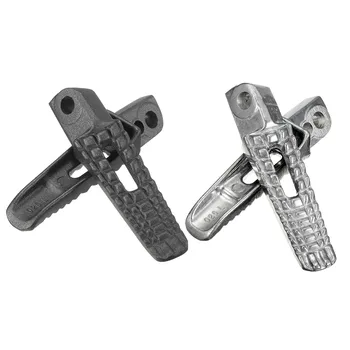 

Hot 1 Set Rear Passenger Aluminum Alloy Foot Pegs Footrest Bracket For Suzuki GSXR 600 750 2011 2012 2013 Black/Silver
