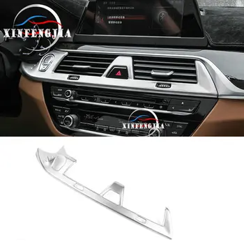 

For BMW 5 Series 6GT G32 G30 17-19 Steel Center Front Air Vent Outlet Cover Trim
