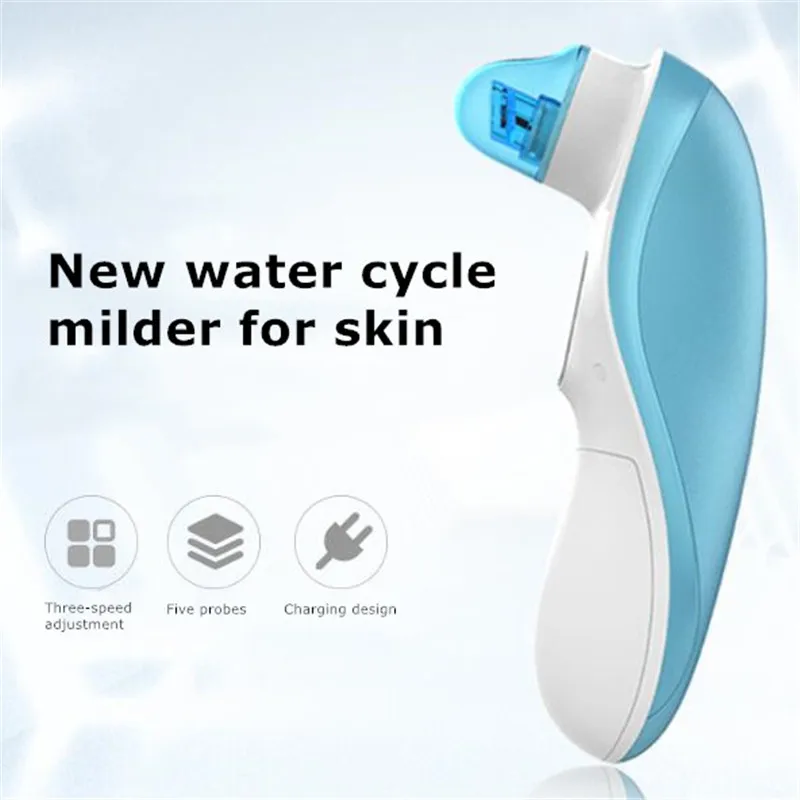 

Blackhead Instrumen Household Small Bubble Cleaner Blackhead Remover Shrink Pores Electric Facial Cleansing Device