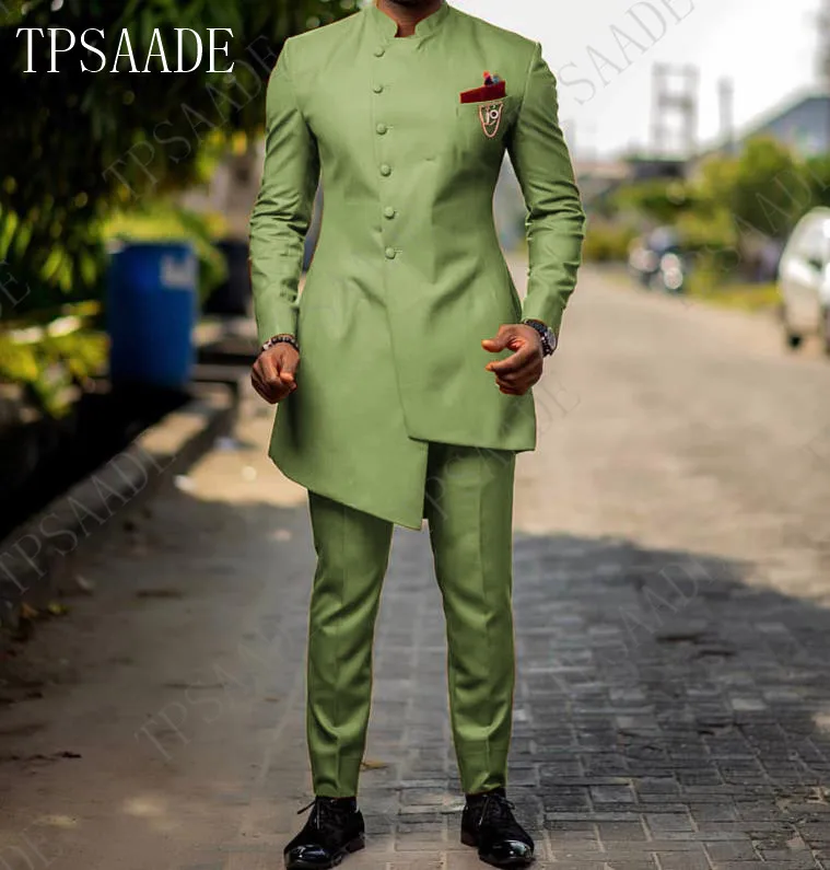 Hot Sell Latest Designs Casual Custom Best Man Slim Fit Purple Yellow Blue Men Suits Blazer+Pants Tuxedo Masculino Prom Costume