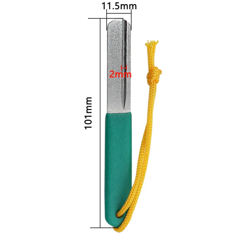 Diamond Hook Grinder Double-Sided Slot For Fly Fishing Hook Grinder  Sharpening Stone Fishing Gear Accessories Fishing Tool - AliExpress