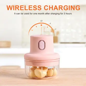 

Electric Vegetable Cutter Garlic Crusher Kitchen Cooking Machine Meat Slicer Fruit and Vegetable Chopper for Kitchen Processors