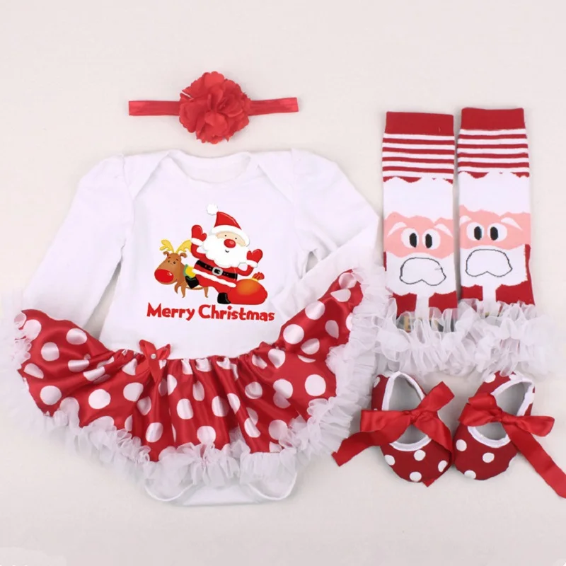 Рождественское платье для маленьких девочек; Новинка г.; одежда красного цвета для малышей; одежда с милым принтом оленя; Vestidos; платье-комбинезон для новорожденных - Цвет: Лаванда
