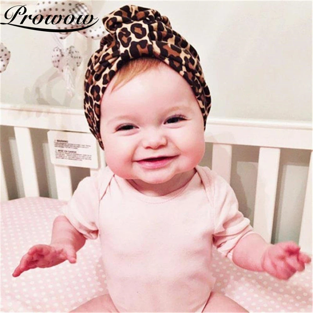 leopard turban baby