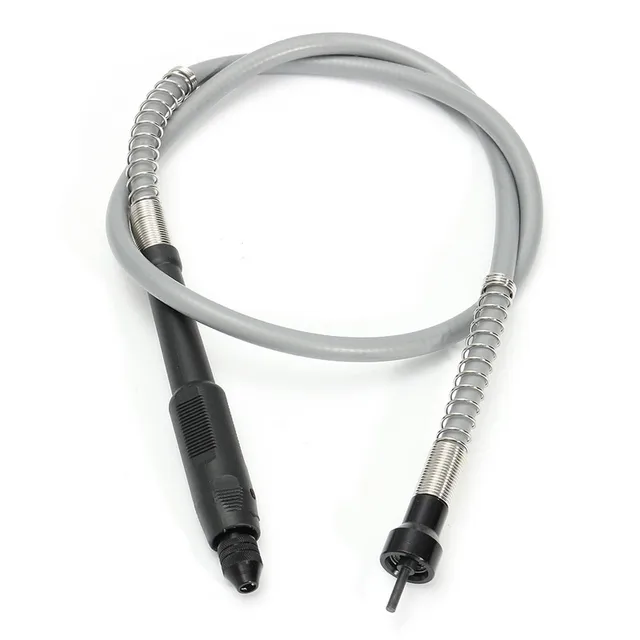 Amoladora de taladro eléctrico Flexible con cable, 107cm, 42 ", eje de extensión Flexible + llave L para Dremel, accesorios de amoladora de herramienta rotativa 5