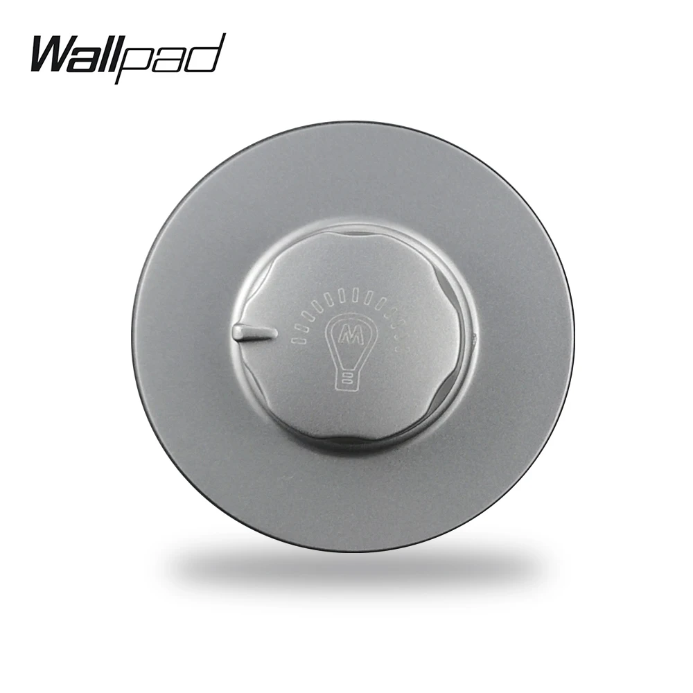 Wallpad L6 модульный настенный диммер 500 Вт регулятор яркости вращается 5 цветов DIY