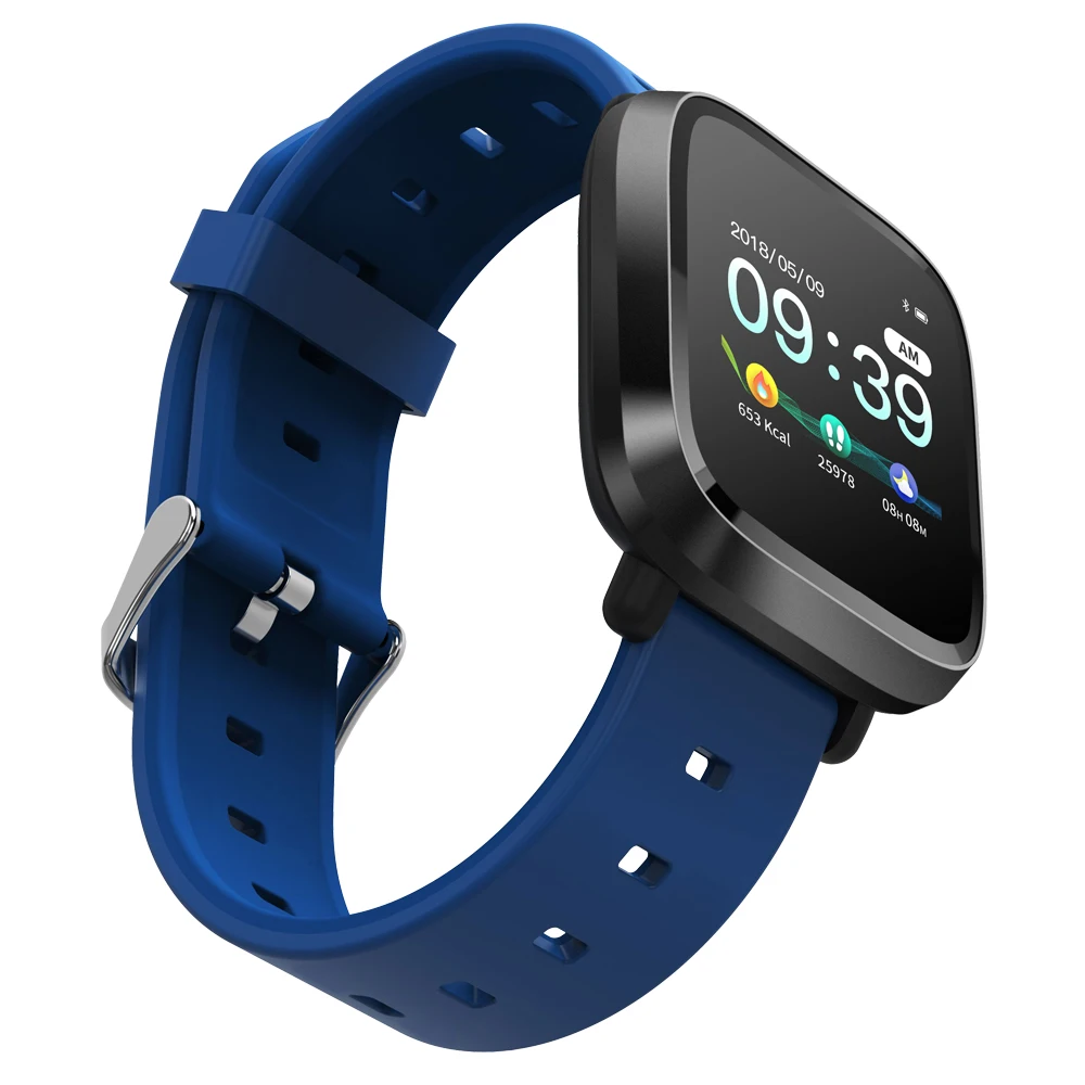 

696 Y8 Smart Watch Men IP67 WaterProof Fitness Bracelet Activity Tracker Metal Case Heart Rate For Android IOS Smartwatch