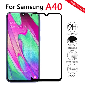 

Protective Glass For Samsung A40 Screen Protector On the For Samsung Galaxy A40 Tempered Glas a 40 sm-A405F A405 display Film 9h