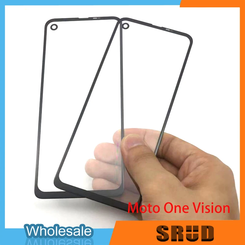 

50Pcs/Lot Wholesale LCD Front Outer Glass Replacement For Motorola Moto One Vision P50 XT1970