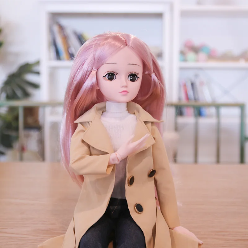 60 см BJD куклы музыка умная кукла подвижная соединенная тело повседневная одежда