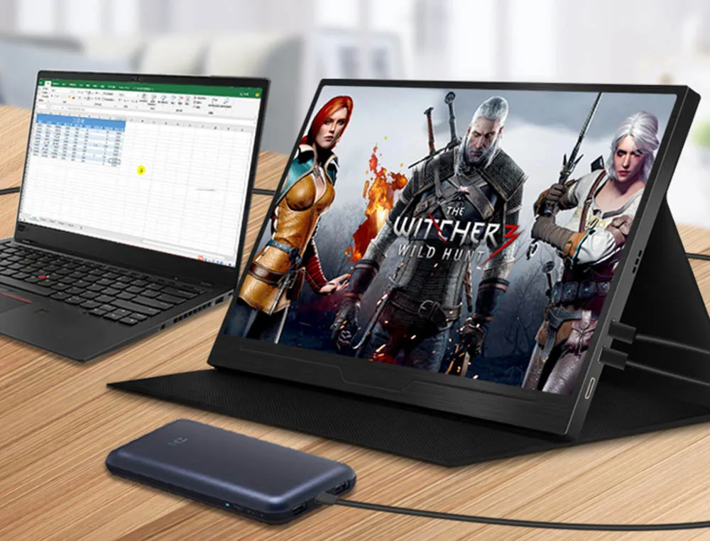 14 дюймовый HD портативный HDMI игровой монитор для PS4 XBOX Swicth 1080P экран поддержка Samsung