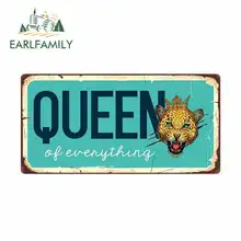*#Best Price EARLFAMILY 13cm x 6.6cm for Queen of Everything Sign Car Stickers JDM Vinyl Air Conditioner RV VAN Decal Accessories Graphics *#Best Price EARLFAMILY 13cm x 6.6cm for Queen of Everything Sign Car Stickers JDM Vinyl Air Conditioner RV VAN Decal Accessories Graphics