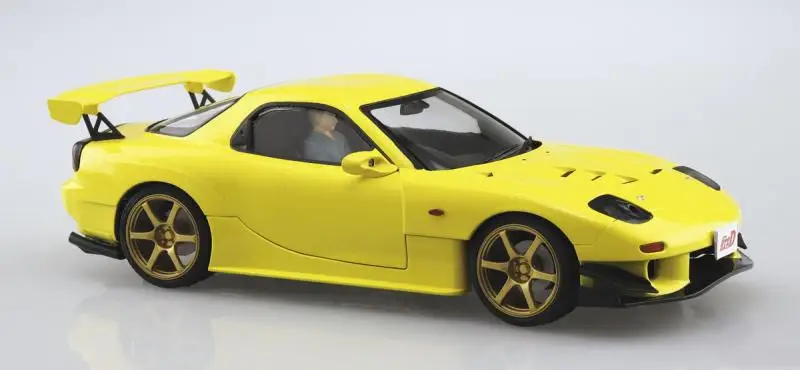 Boneco de Brinquedo Aozimento Montado Modelo 24 Carro Lnitial d Fd3s Rx-7 1 - 4 High Quality Brinquedos e hobbies