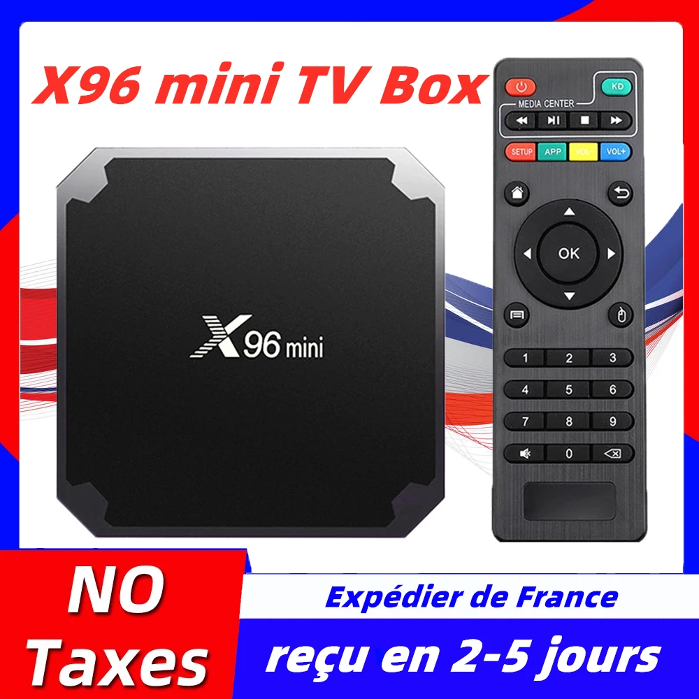 Лучшая ip ТВ-приставка X96 mini tv box android 1G 8G 2G 16G Amlogic S905W media player x96 smart Доставка из