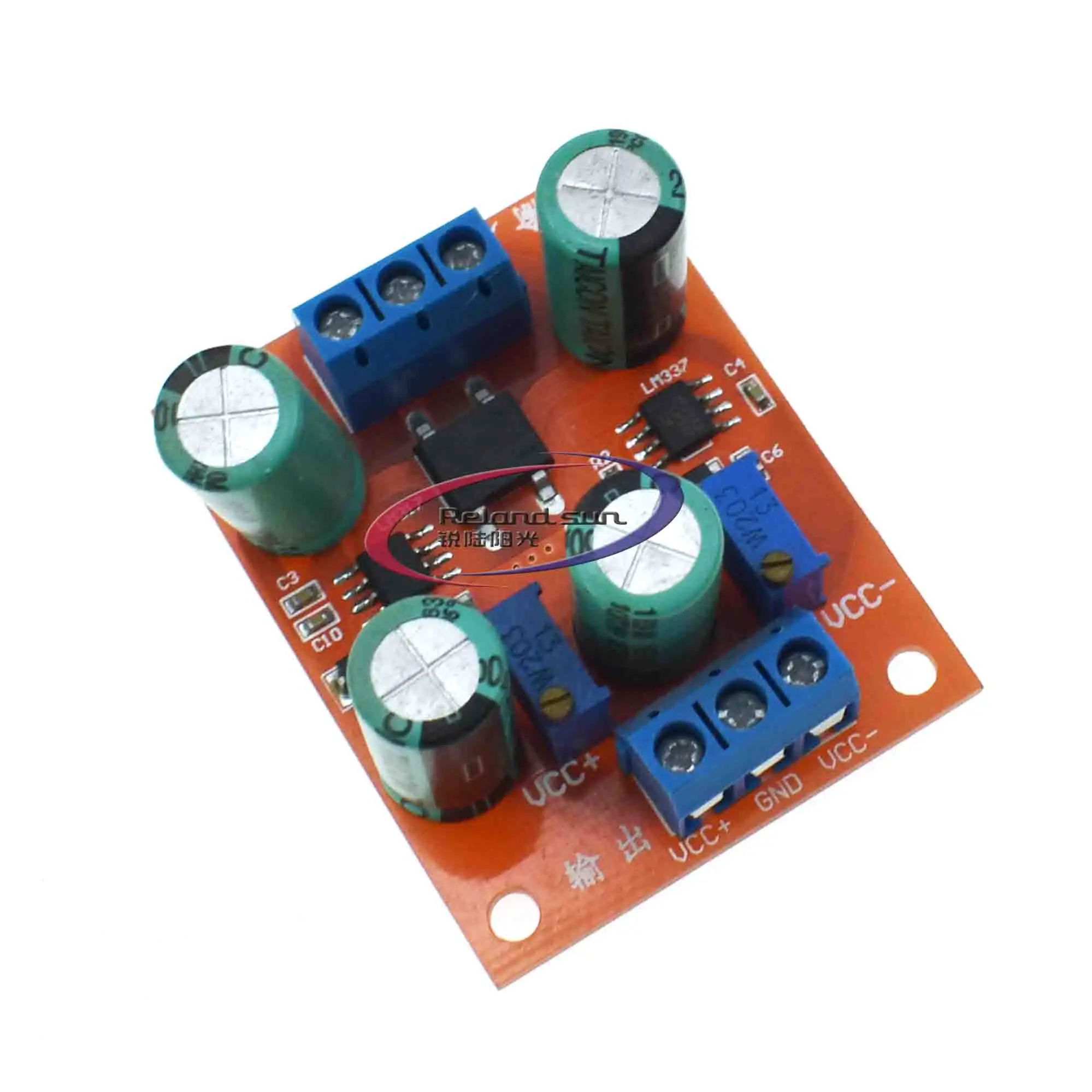Lm317+lm337 Adjustable Voltage Stabilized Power Supply Board Dual Power
