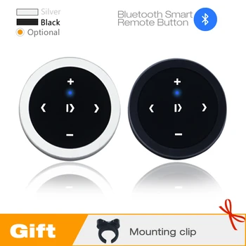 

FEELDO 15X Latest Smart Bluetooth Steering Wheel Remote Control Support Music Play SIRI Camera Selfie For IOS Android Portable