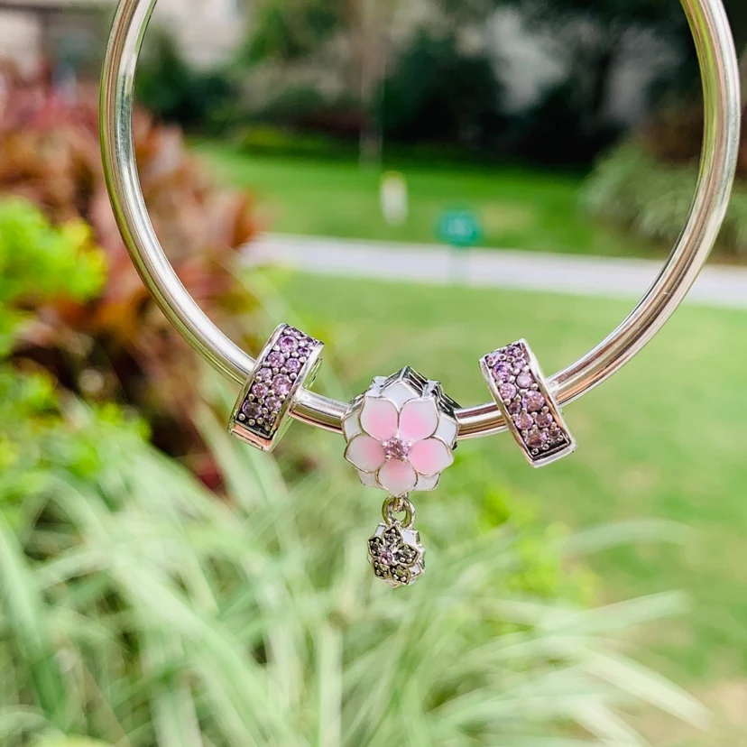 

YPD98 925 Silver Lady bracelet with Zircon Girls Wedding bracelet