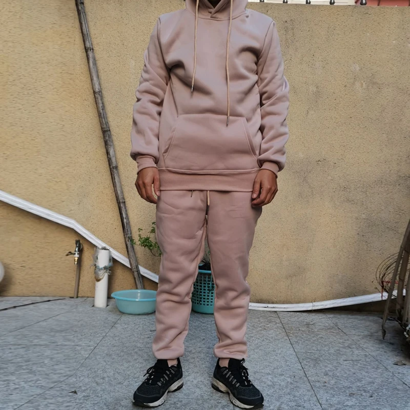 メンズトラックスーツ 冬用フリースパンツ ブラウン ブラック ファッショナブル ジョギング スポーツウェア 未定義の衣類 22 Men S Sets Aliexpress